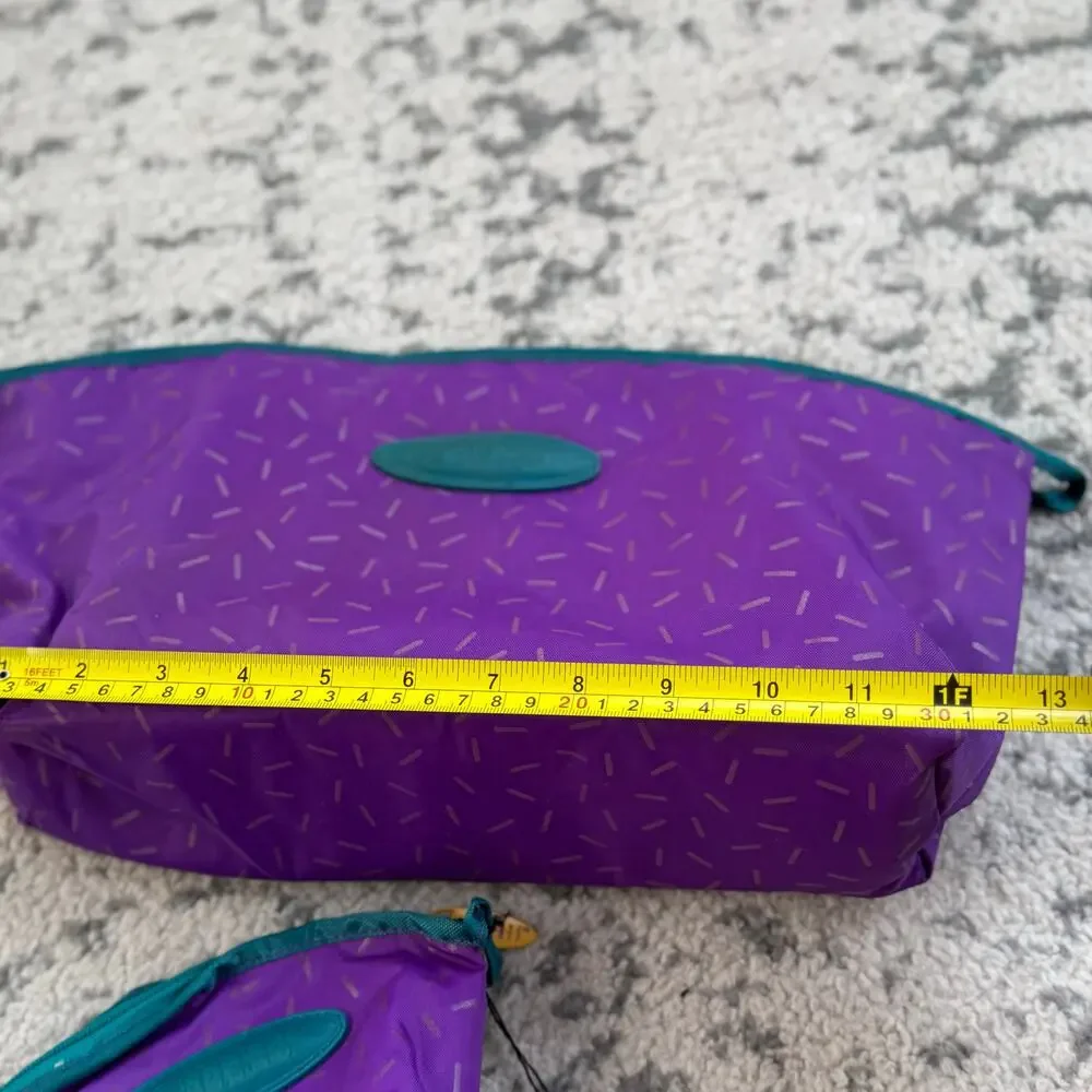 Vtg 1993 NWT Rubbermaid 5 piece cosmetic bag set
